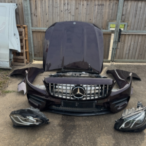 Mercedes W238 E-Class Coupe — Complete Front Package (Bumper · Bonnet · Headlights)Mercedes W238 E-Class Coupe — Complete Front Package (Bumper · Bonnet · Headlights)